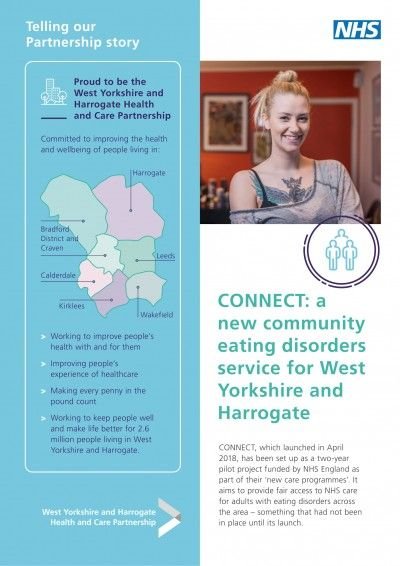 CONNECT: a new community eating disorders service for West Yorkshire and Harrogate