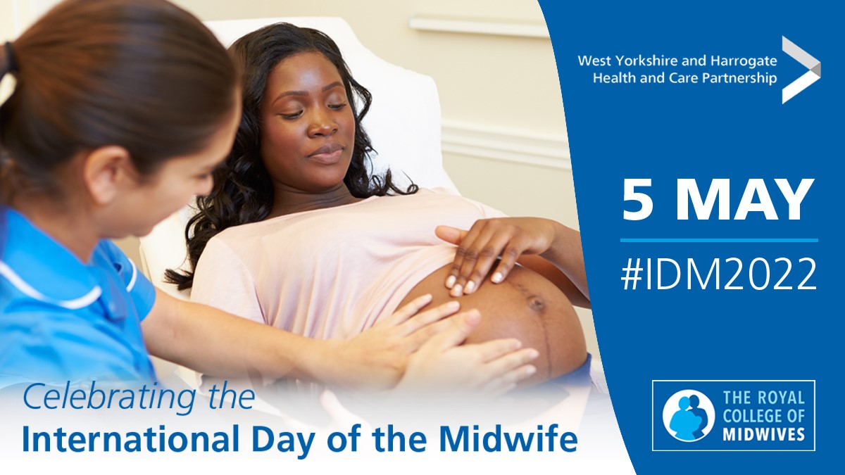 International day of the Midwife 2022 graphic