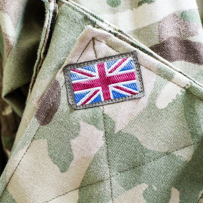 British Army uniform patch