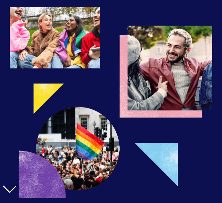 Check-in with Pride collage