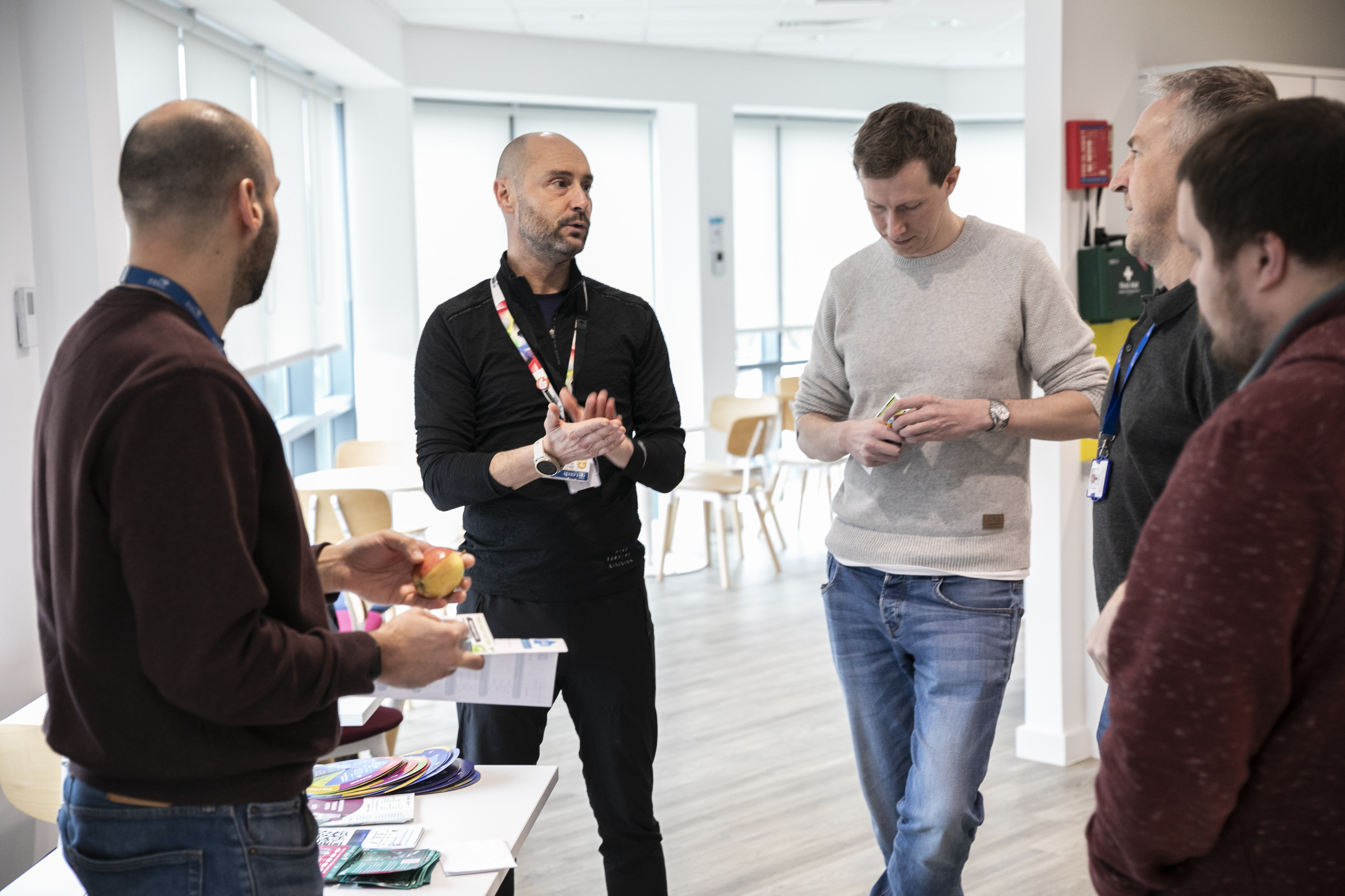 Neil Jones second from the left 