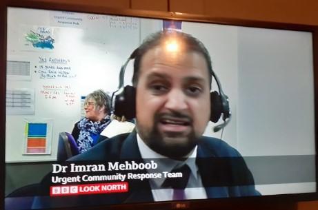 Dr Imran Mehboob on BBC Look North