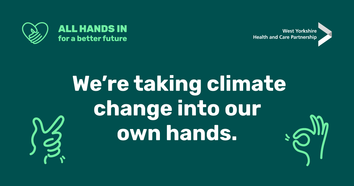 All hands in for a better future - we're taking climate change into our own hands