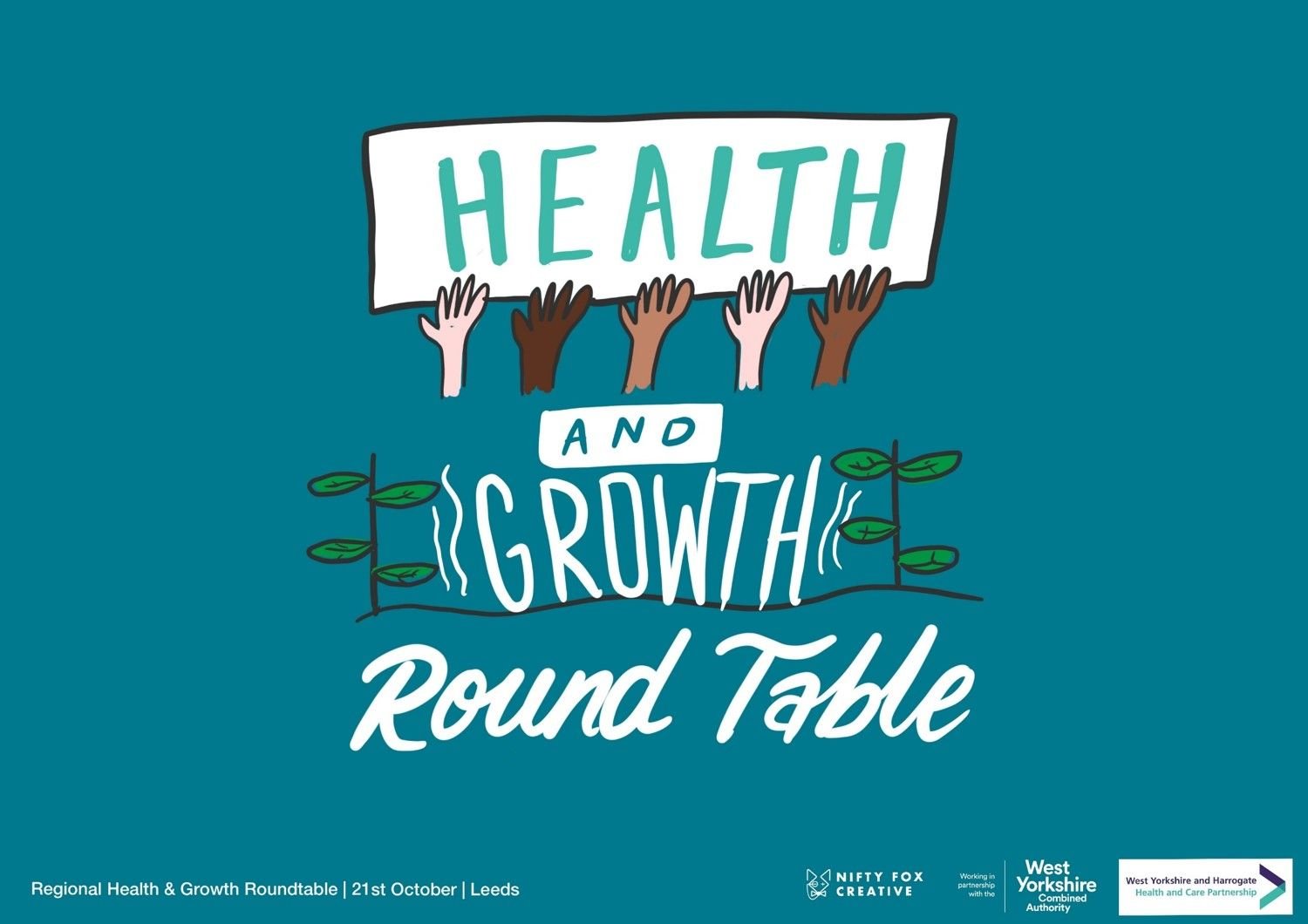 Health and growth roundtable title card