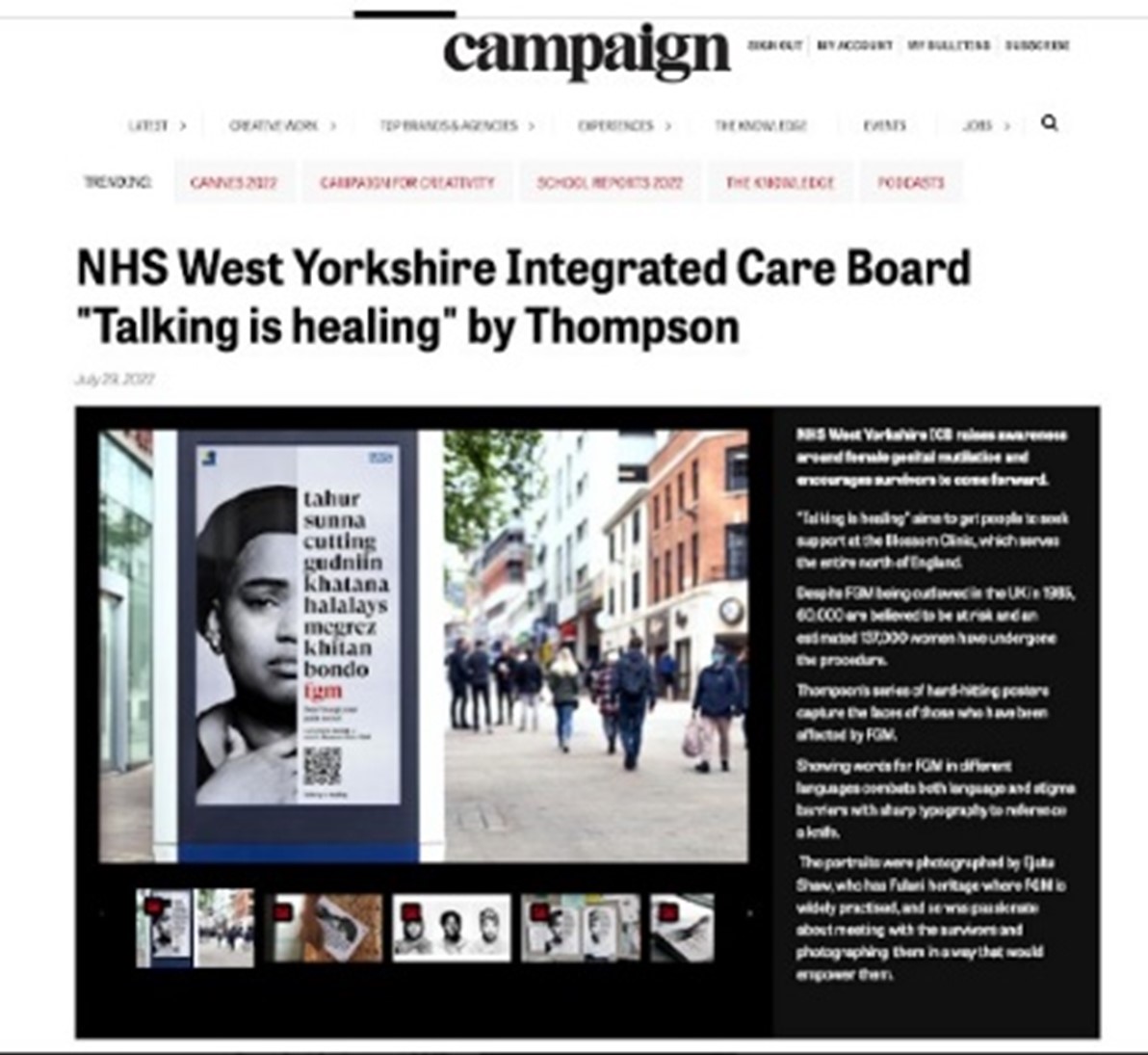 talking is healing campaign poster - decorative use