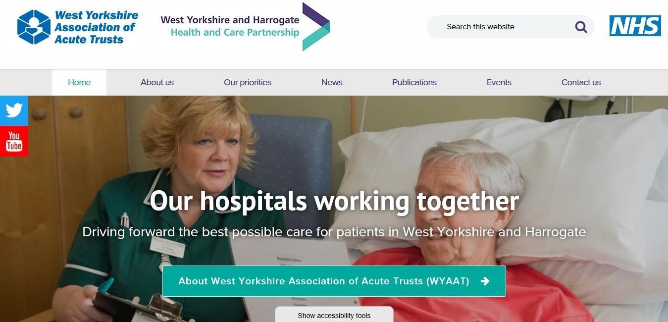 WYAAT website homepage screenshot