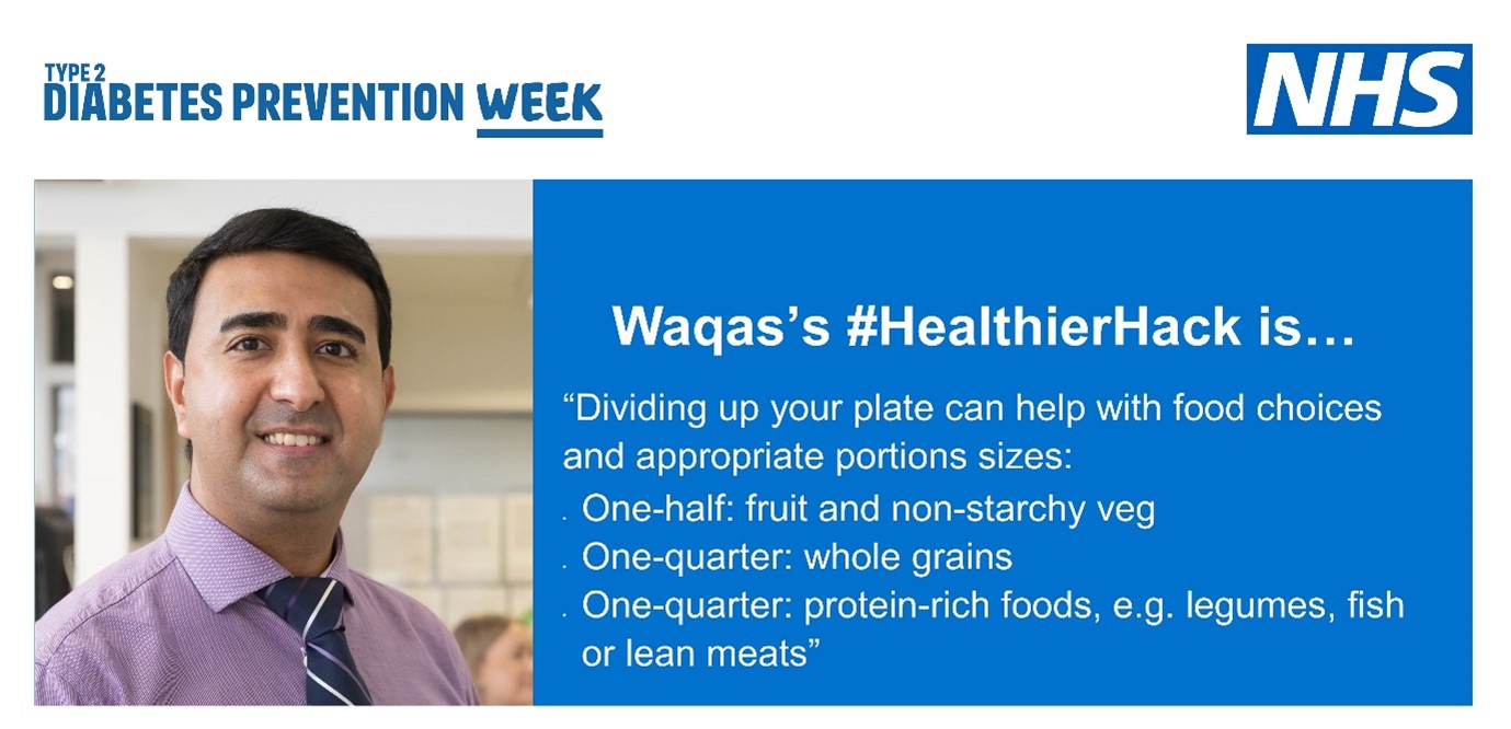 Waqas diabetes prevention week healthcheck