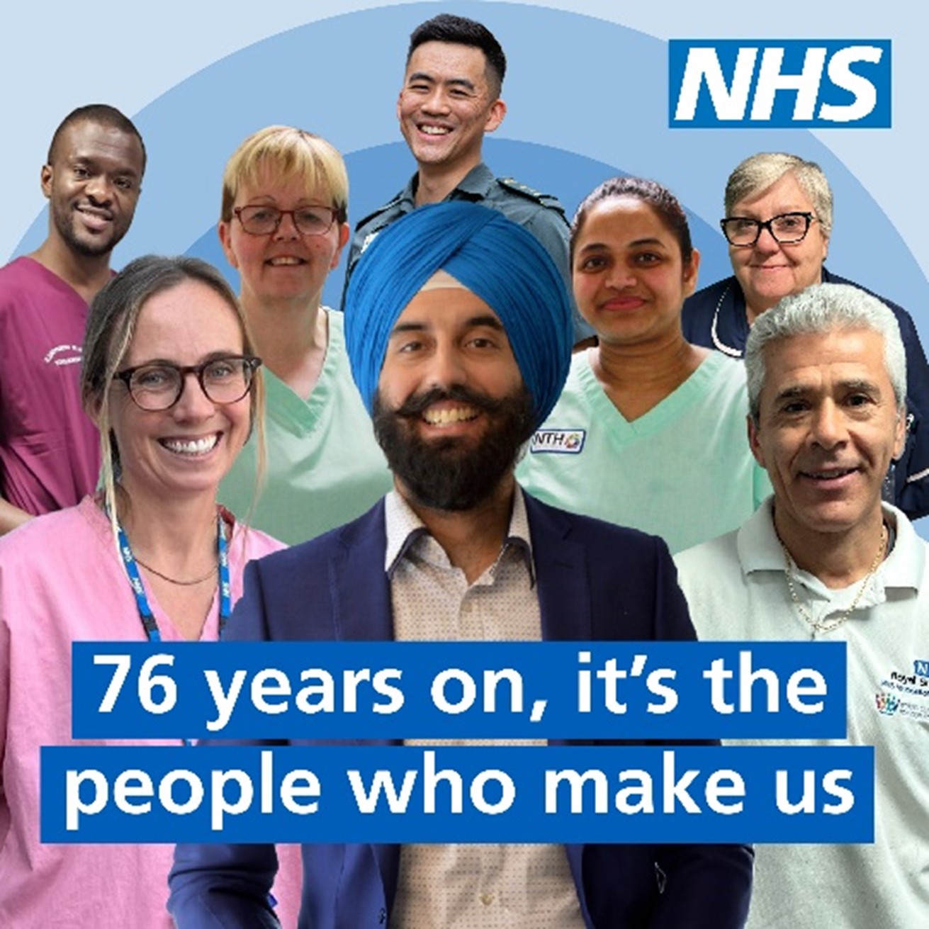 NHS 76 years on, it's the people who make us