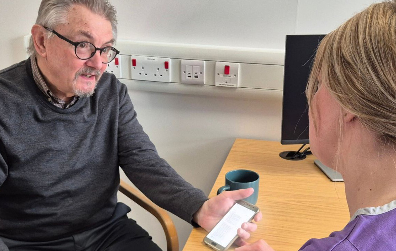 Prostate cancer patients using robotic process automation 