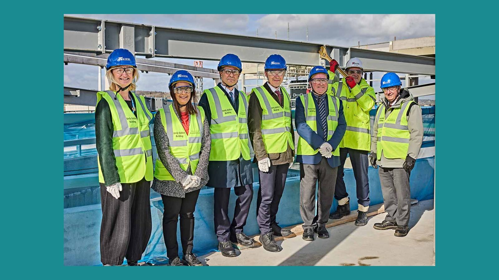 Group of people in hi-vis