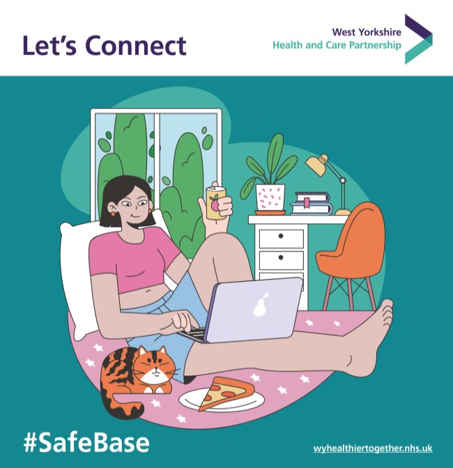 Lets Connect - Safe Base graphic