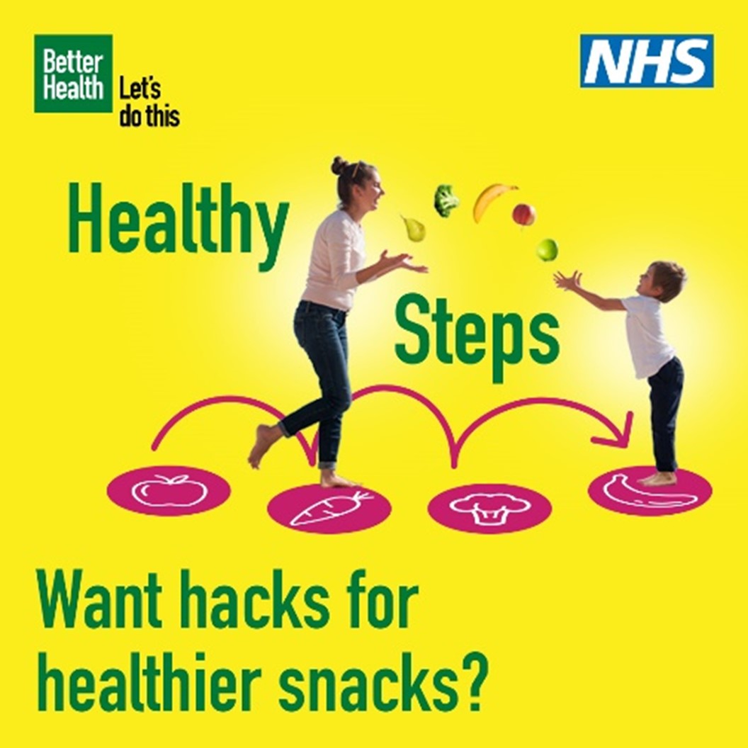 Heakthy steps - hacks for healthy snacks