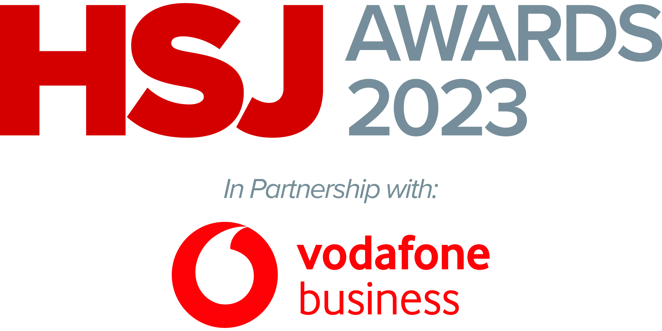 HSJ Awards 2023 logo