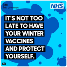 It's not too late to have your winter vaccines and protect yourself.