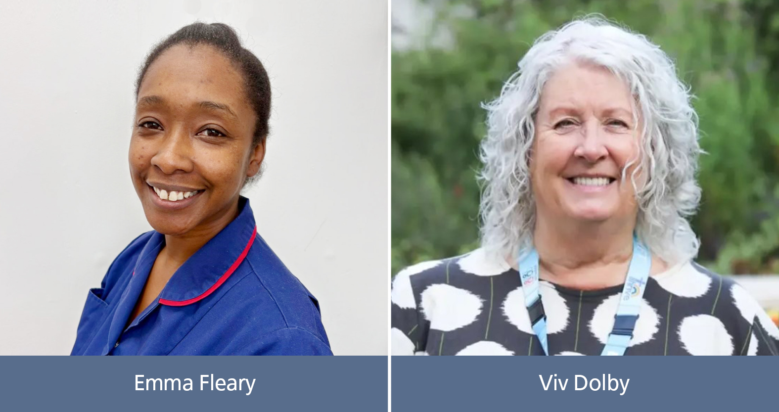 Emma Fleary and Viv Dolby