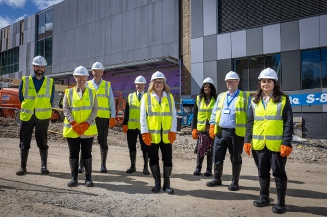 Mike Philpott, Sarah Armstrong, Max McLean, Jonathan Coulter, Helen Hirst, Foluke Ajayi, Len Richards and Lucy Cole