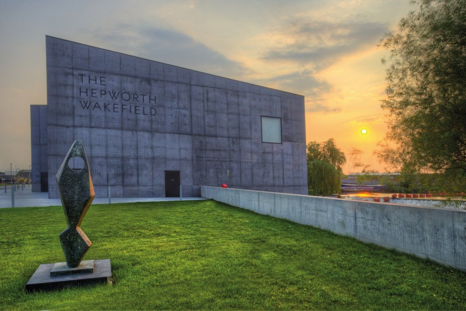 The Hepworth gallery in Wakefield