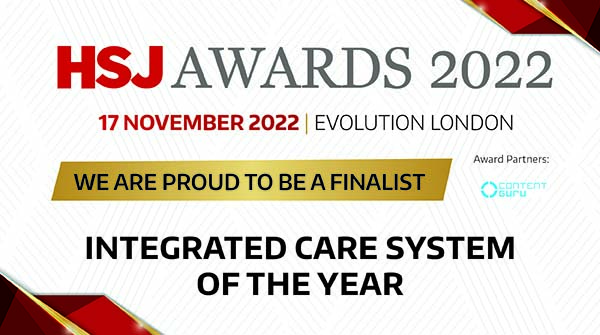 HSJ awards 2022 - ICS of the year finalist