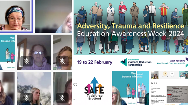 Adversity, Trauma and Resilience Education Awareness Week 2024 collage