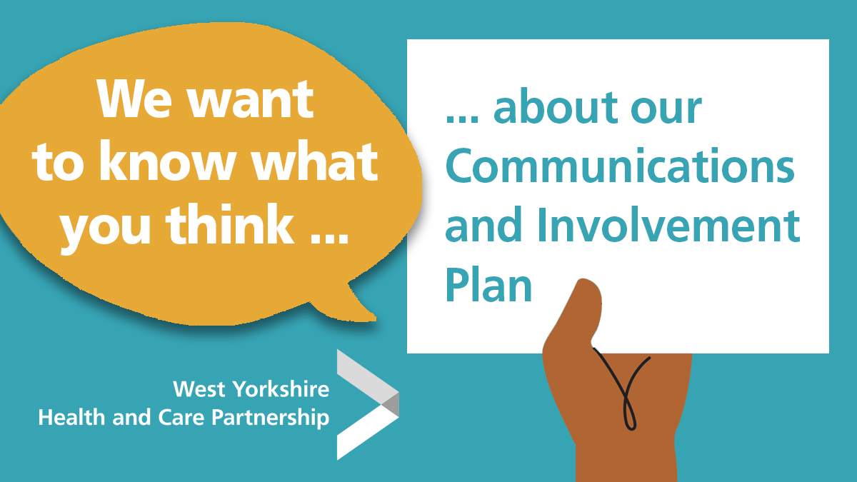 We want to know what you think about our communication and involvement plan