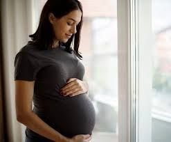 A pregnant woman