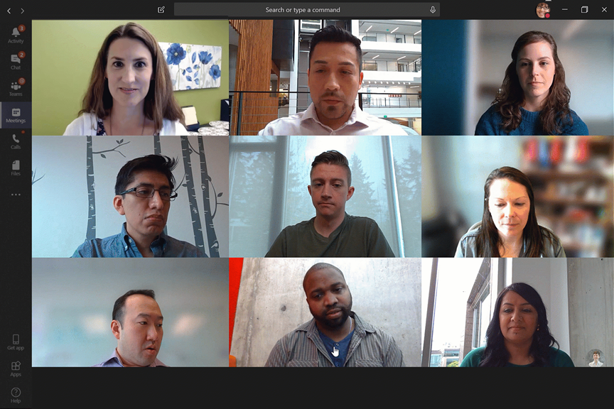 Microsoft Teams meeting screenshot