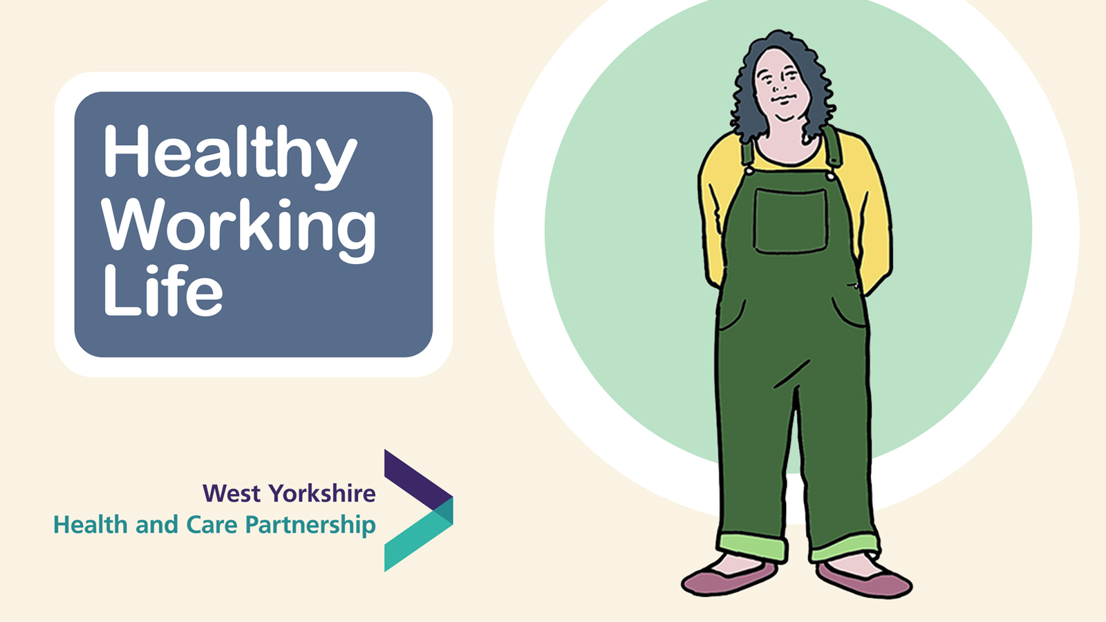 Healthy Working Life compassionate leadership graphic