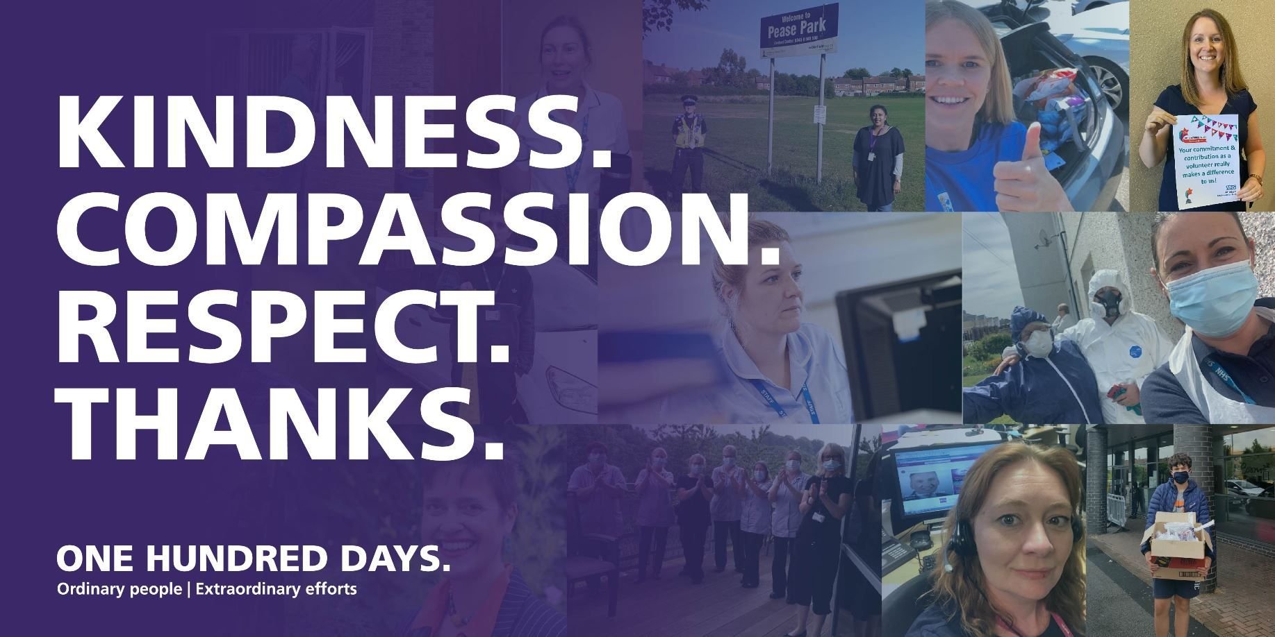 Kindness, compassion, respect, thanks