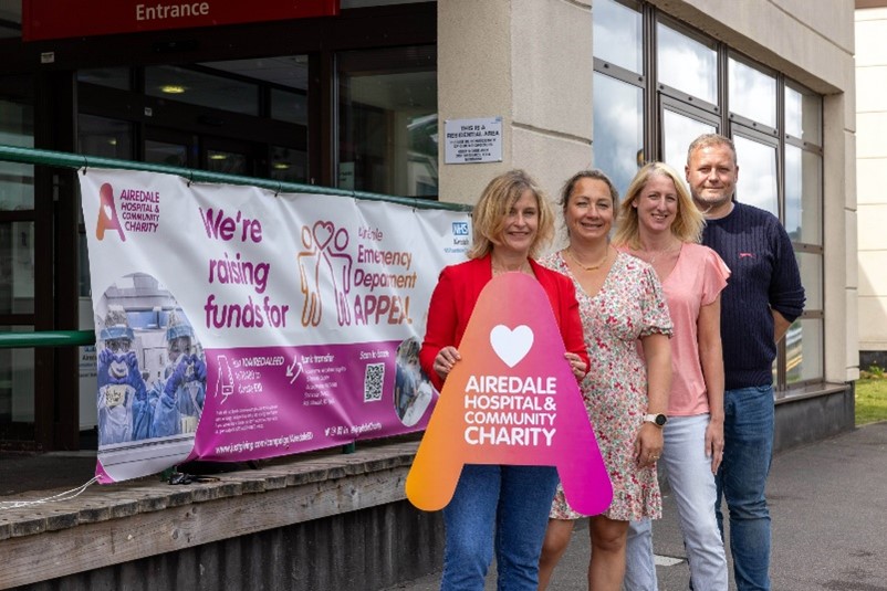 Skipton Building Society and Airedale Hospital staff