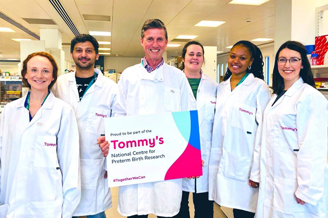 Colleagues from the Tommys National Centre for Preterm Birth Research in Leeds