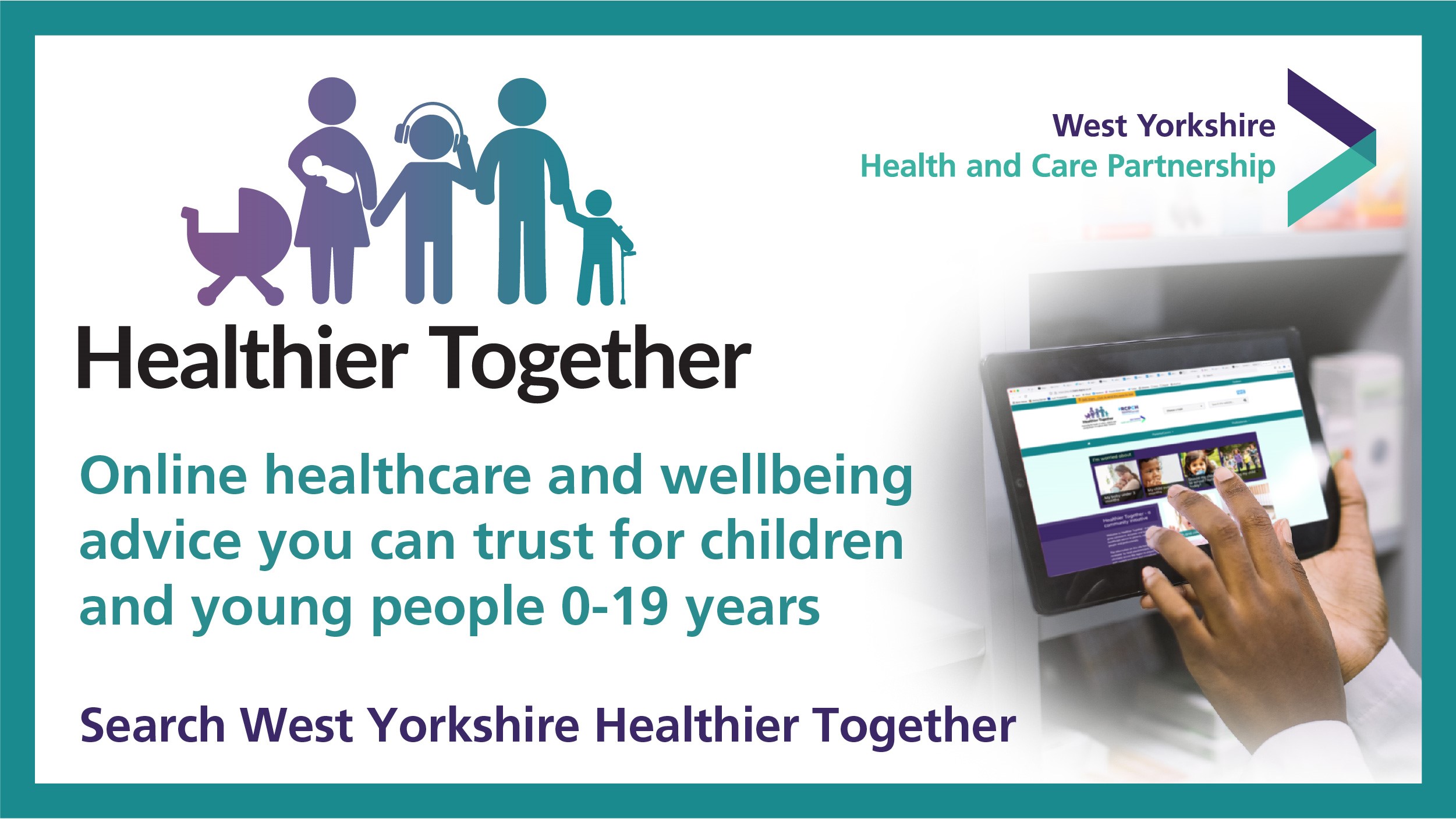 Healthier Together graphic