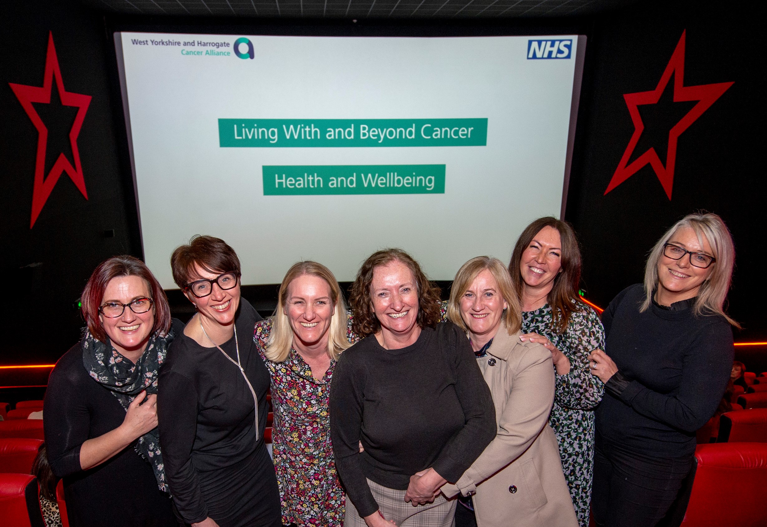 Group shot of nurses and lead cancer nurses