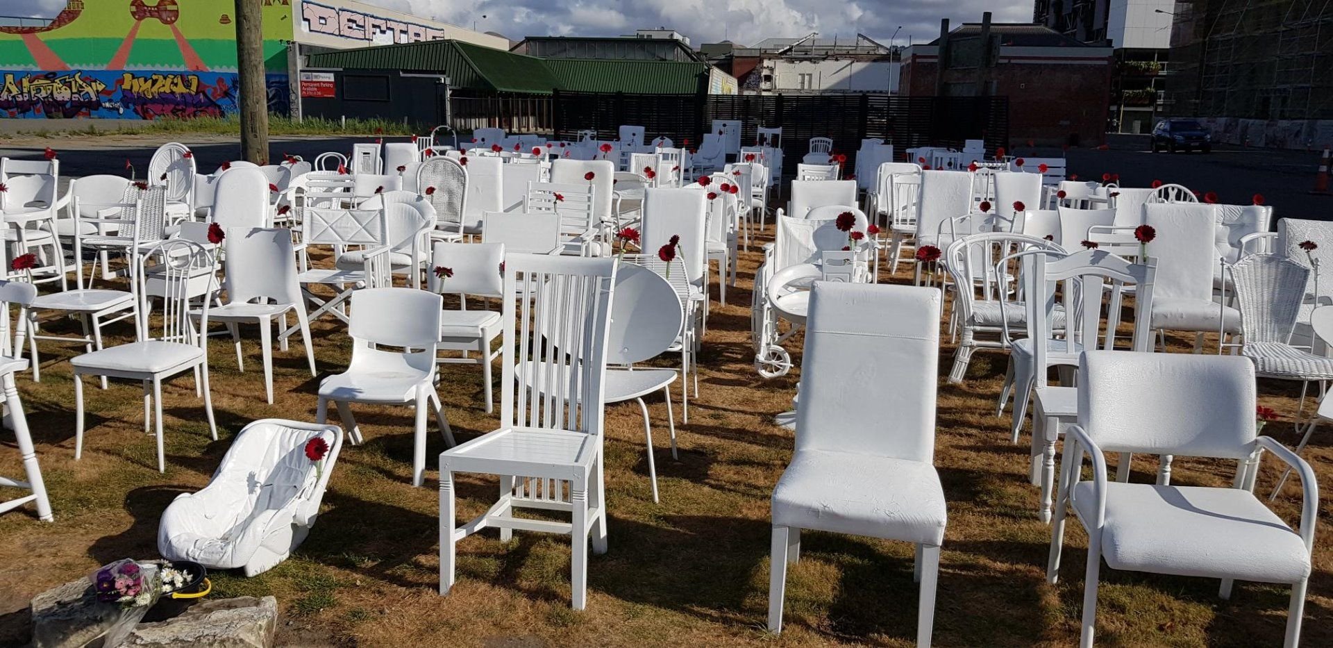 White chairs