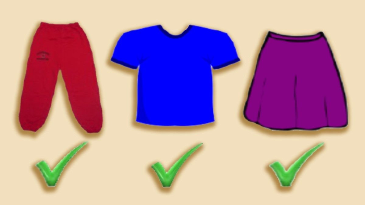 clothing guidance