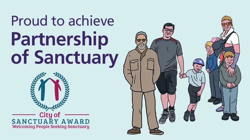 Proud to achieve Partnership of Sanctuary