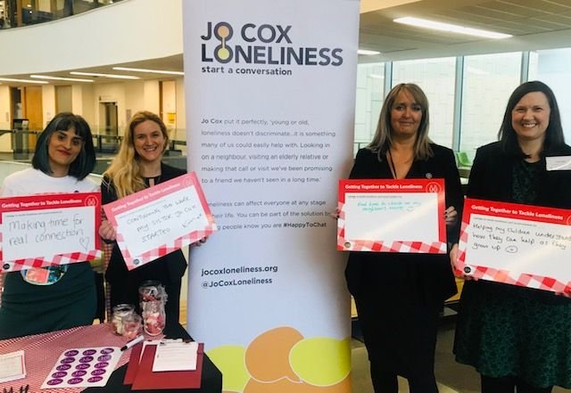 Partneers from the Jo Cox Foundation at the Kirklees Loneliness Conference