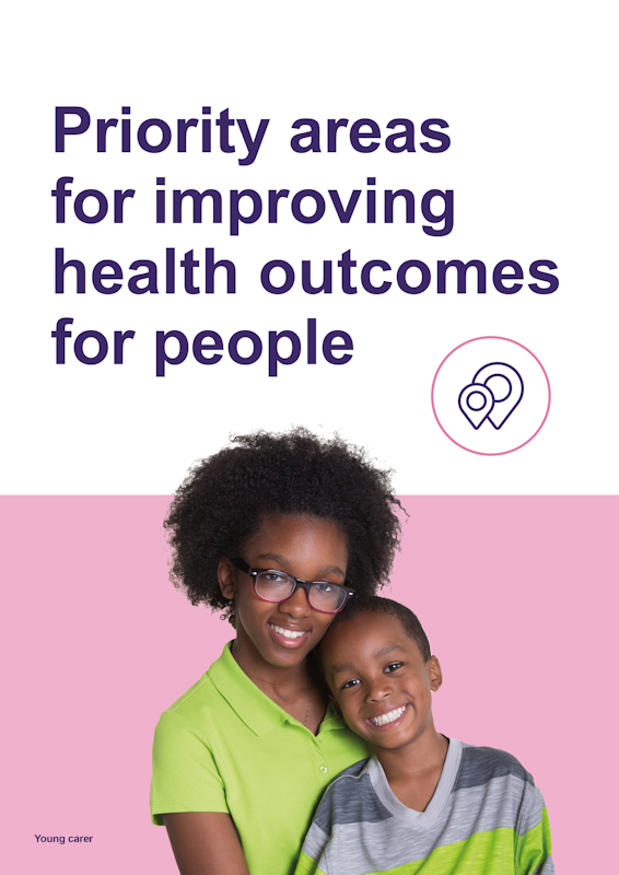 Joint forward plan chapter cover - priority areas for improving health outcomes