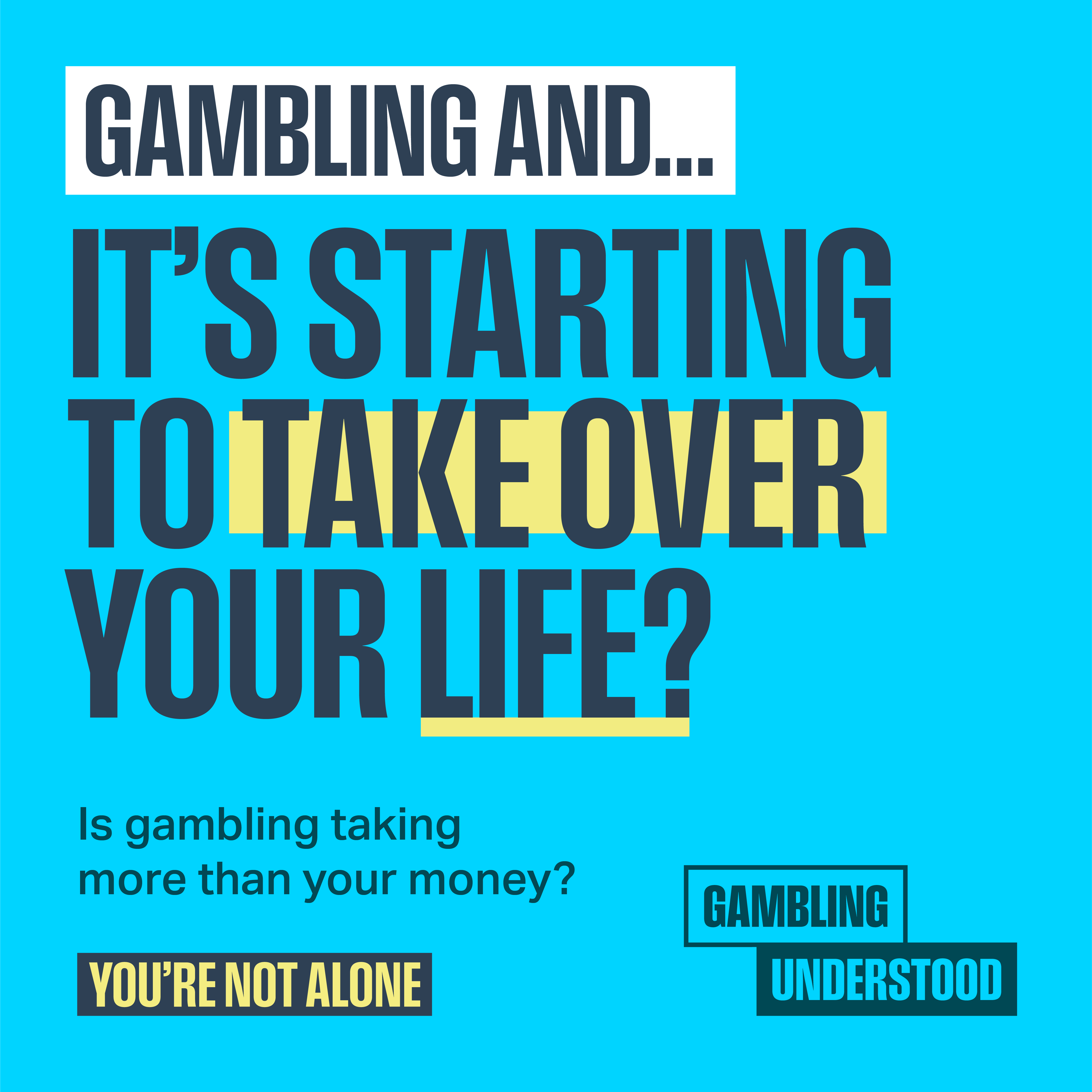 Is gambling taking more than your money?