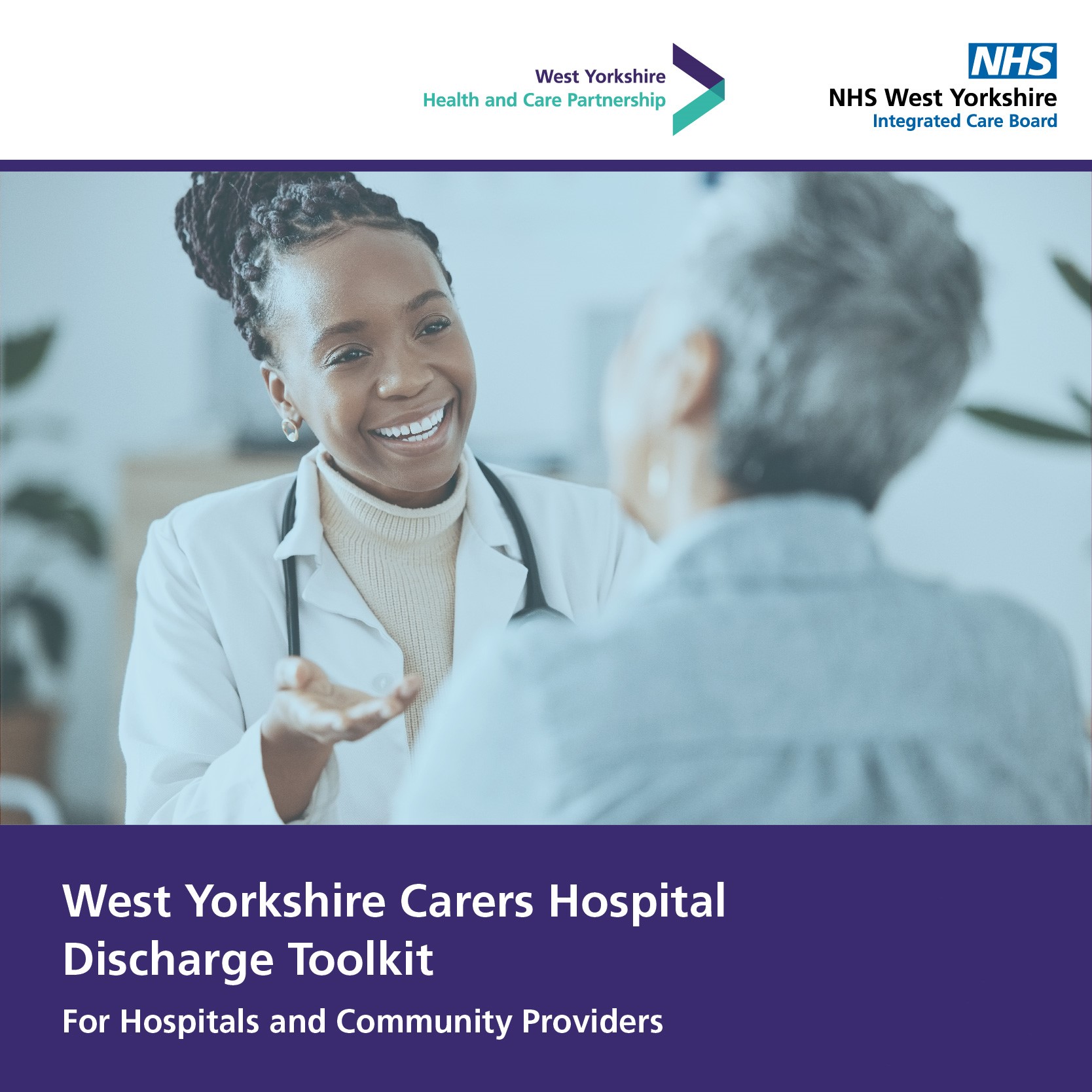 Carers Hospital Discharge Toolkit tile - for hospitals and community providers