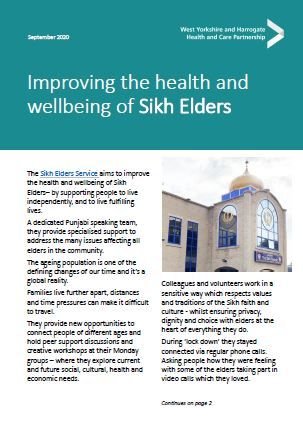 Sikh Elders case study