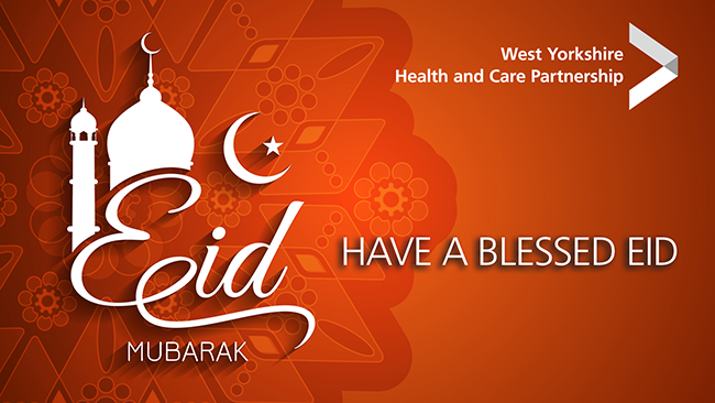 Eid mubarak - have a blessed Eid