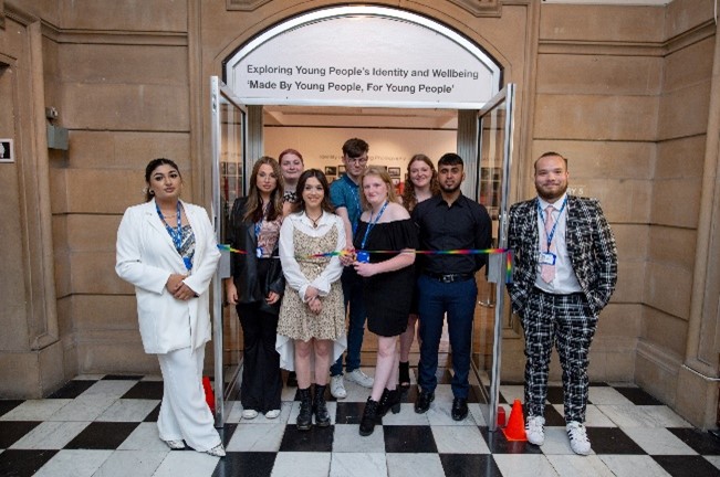 Young peoples mental health art exhibition