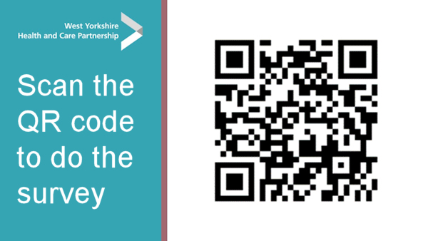 Joint forward plan consultation survey - scan the QR code to do the survey