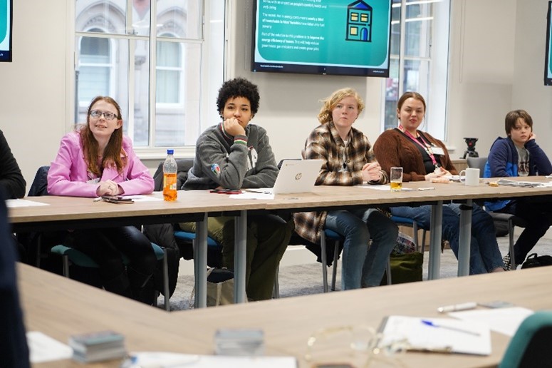 West Yorkshire Partnership Youth Collective Voice meeting