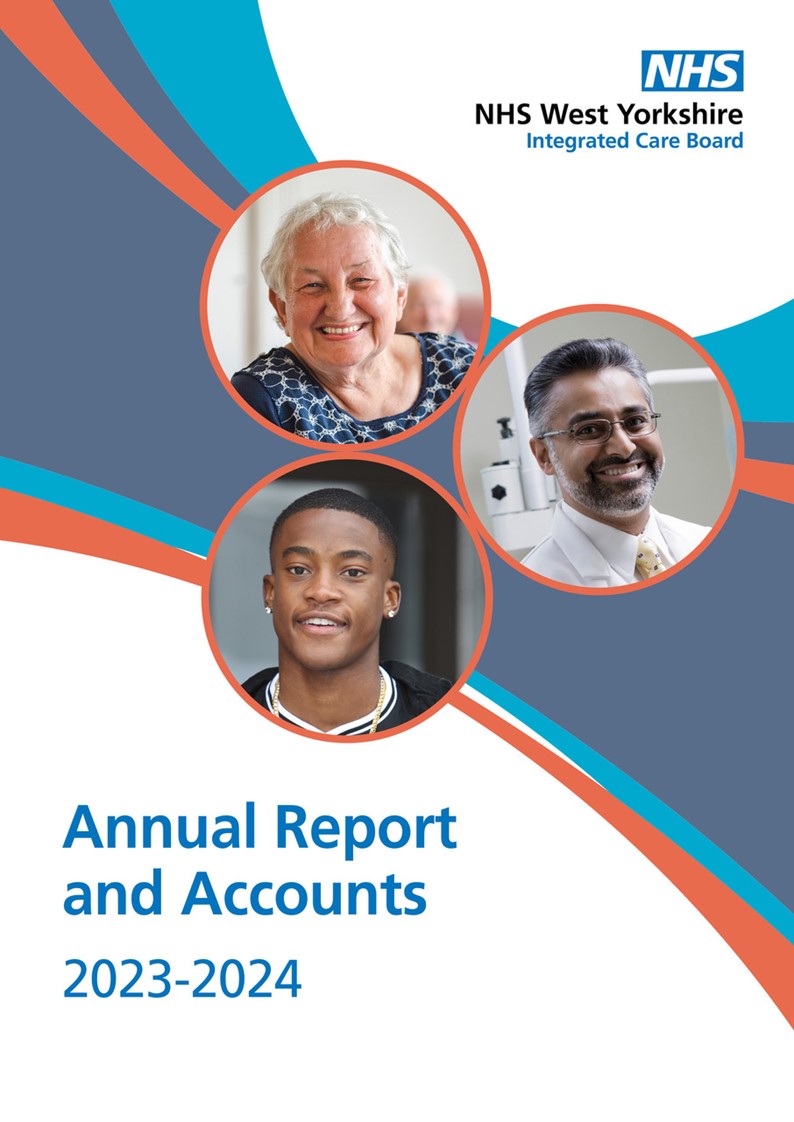 ICB Annual Report and Accounts 2023-2024 front cover