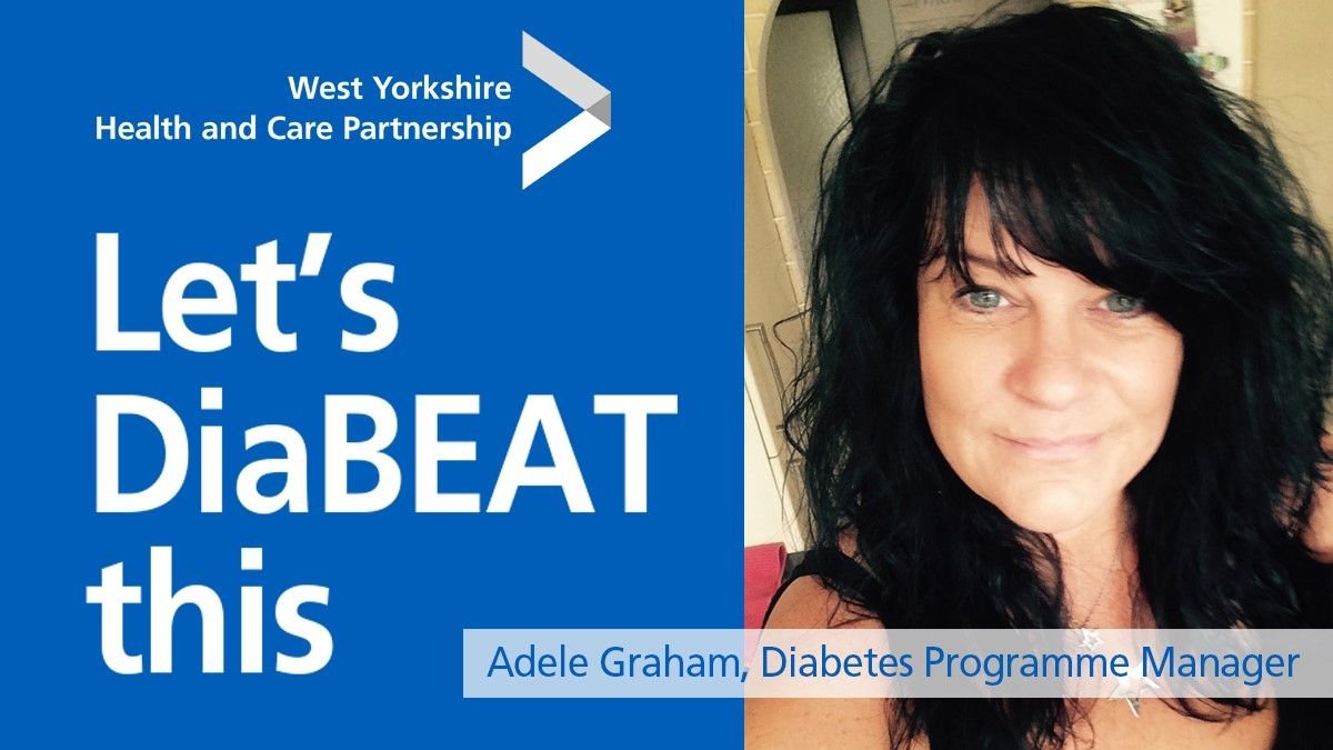 "Let's DiaBEAT this" - Adele Graham