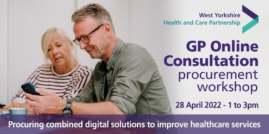 GP online consultation re-procurement workshop - 28 April 2022, 1pm-3pm