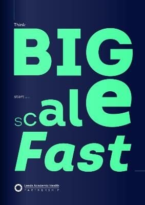 Think big, start small, scale fast