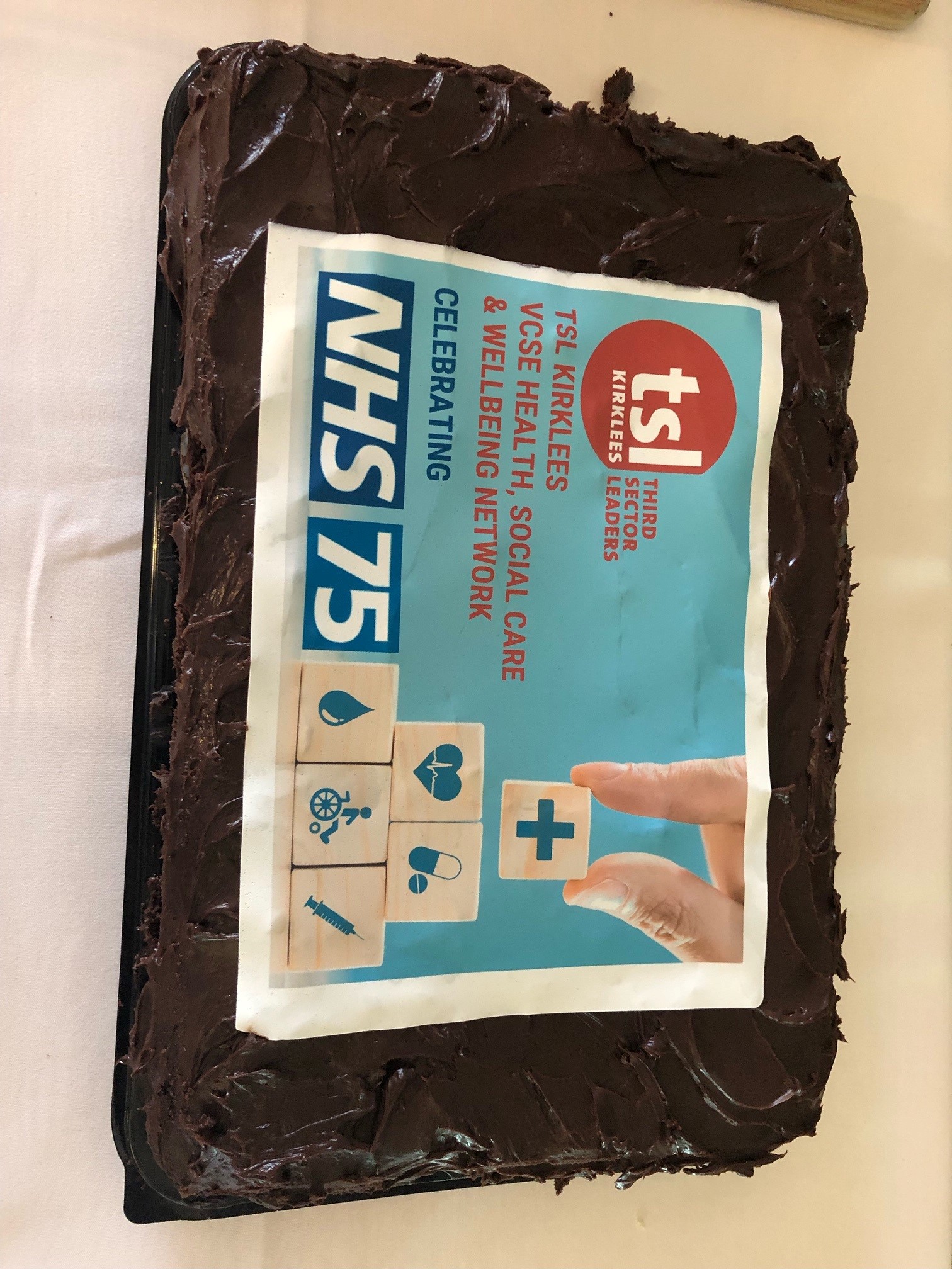 TSL Kirklees - NHS 75 Cake