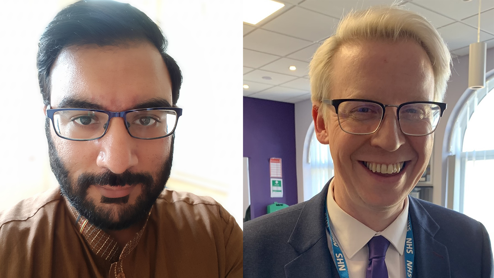 Arfan Hussain and Colin Hurst